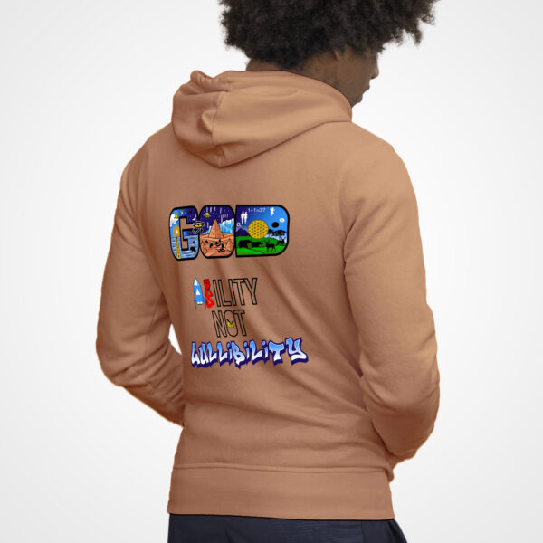 God Ability Not Gullibility Hoodie - Image 9